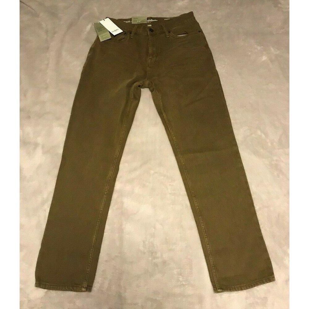 Goodfellow & Co. Athletic Fit Jeans, Dark Khaki, 30x30 NWT